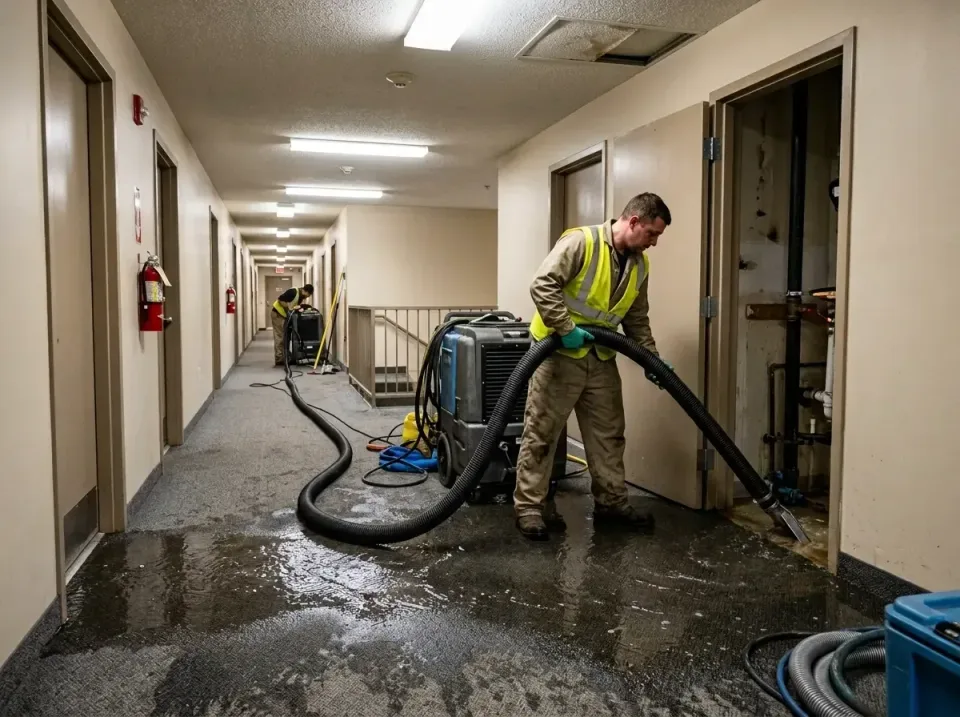 multi-unit-apartment-hallway-f-005 — frequently asked questions, Emergency Burst Pipe Water Extraction & Removal in Margate,…